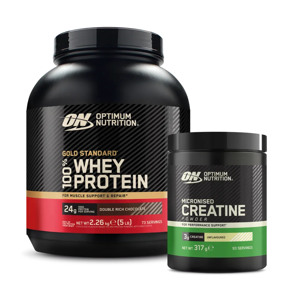 Optimum Nutrition Gold Standard Whey + créatine 24g pack