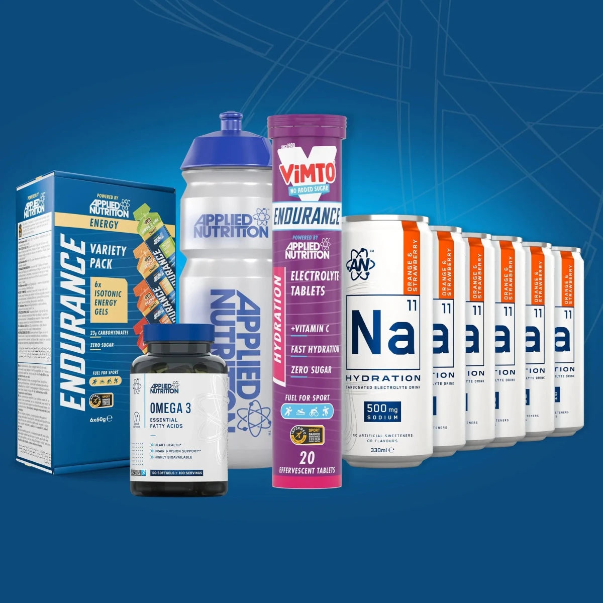 Applied Nutrition Race-Ready Pack Endurance Orange Fraise