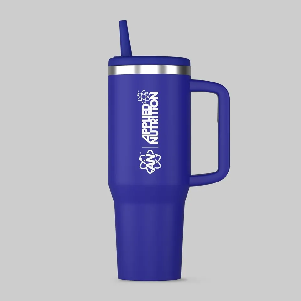 Applied Nutrition Cooler Tumbler Cup Gourde Isotherme Bleu 1,2L