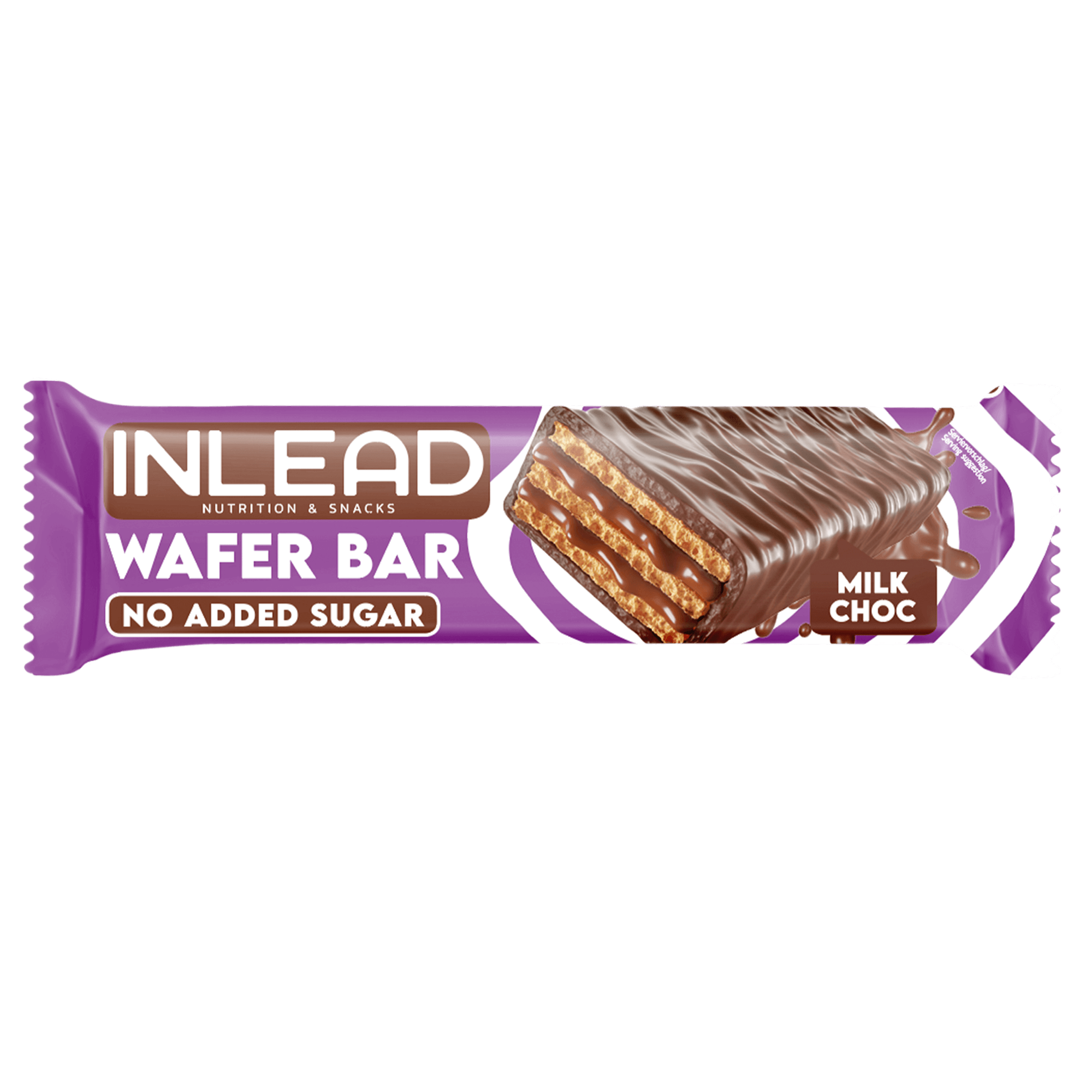 Inlead Protein Snacks Wafer Bar gaufrette Dark Choc 45 g