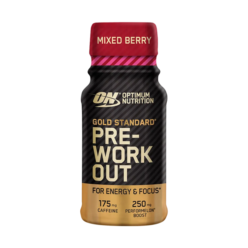 Optimum Gold Standard Pre-Workout Shot Cola 60 ml Caféine