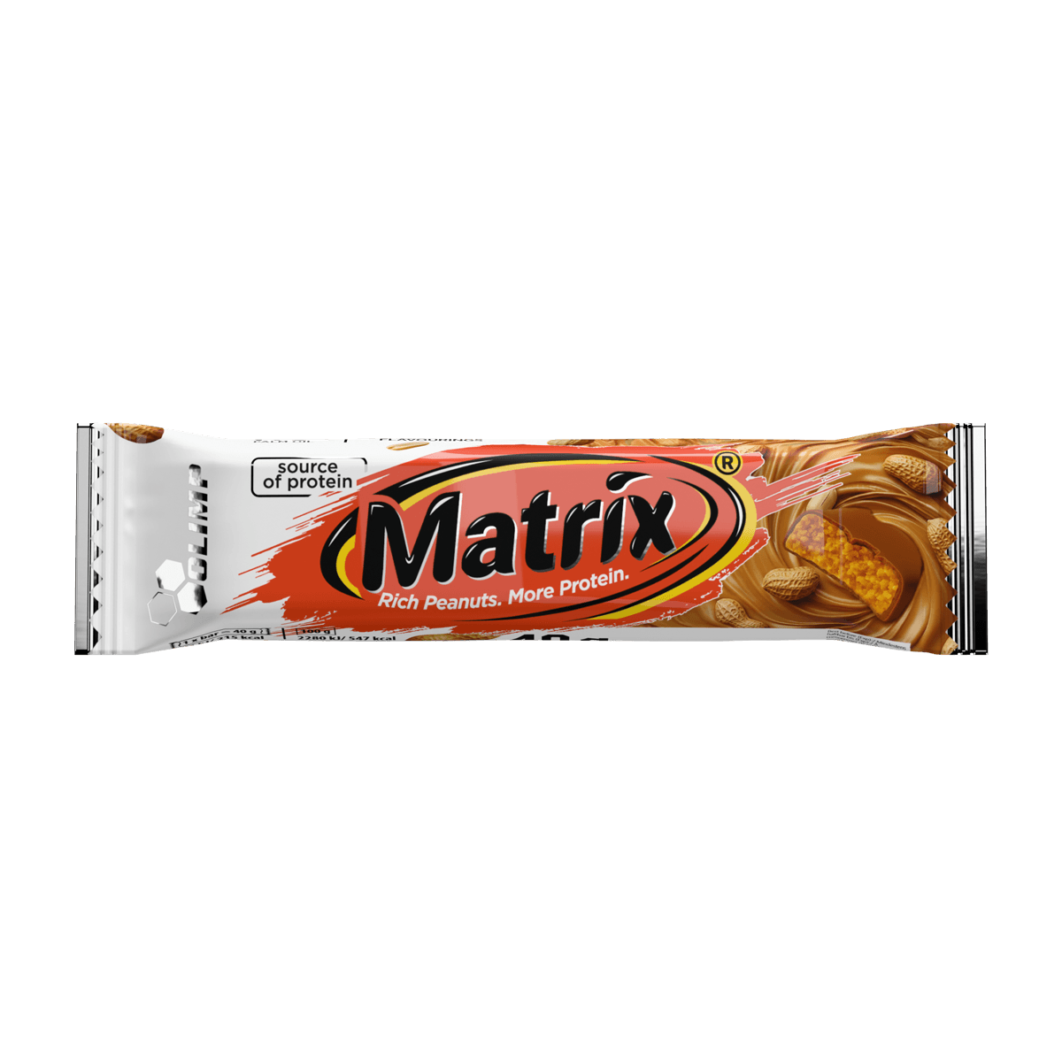 Olimp Matrix barre protéinée 40 g cacahuète chocolat au lait