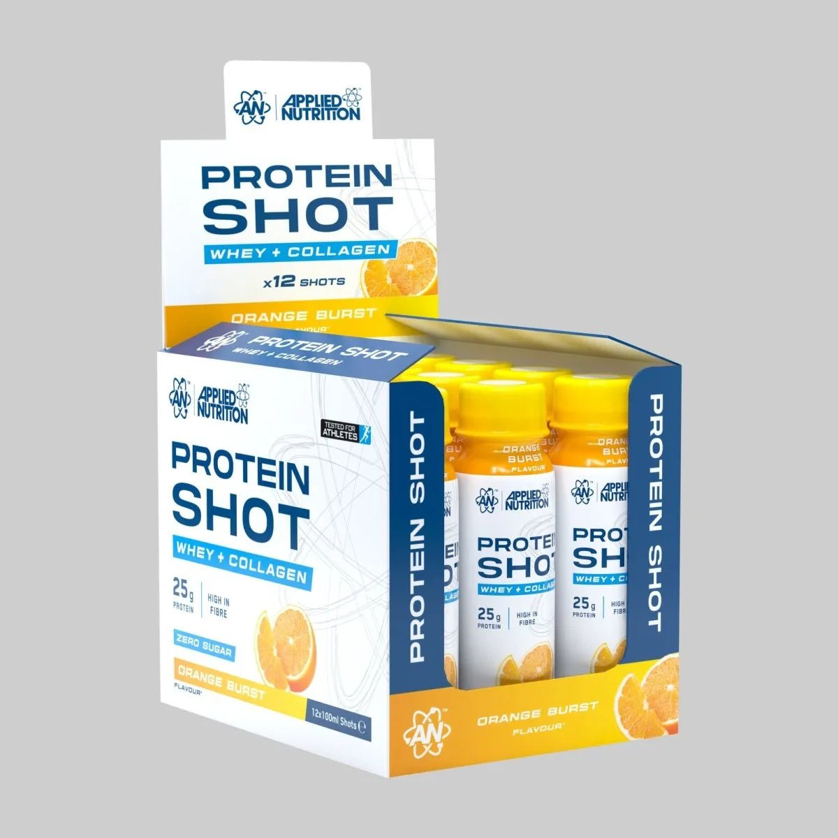 Applied Nutrition Protein Shot Boisson 100ml Framboise 25g