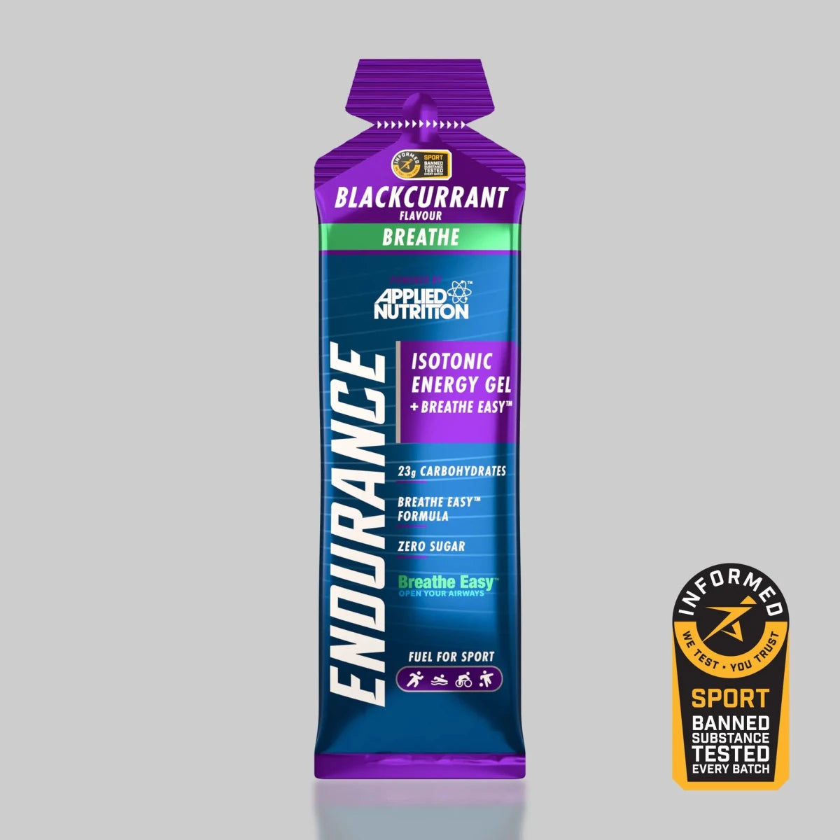 Applied Nutrition Endurance gel isotonique cassis 23g 1 gel