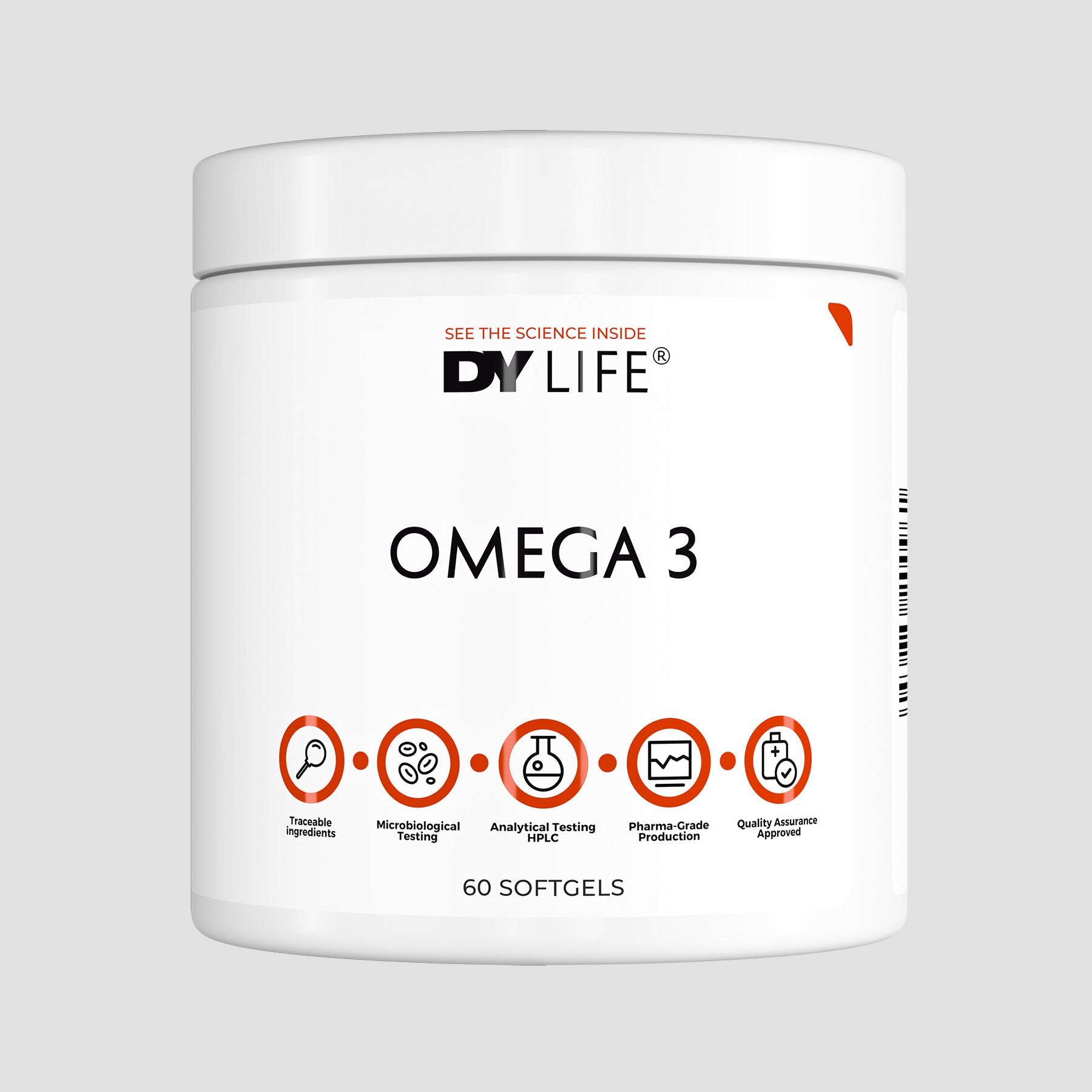 DY Nutrition DY Life oméga 3 60 gélules EPA DHA