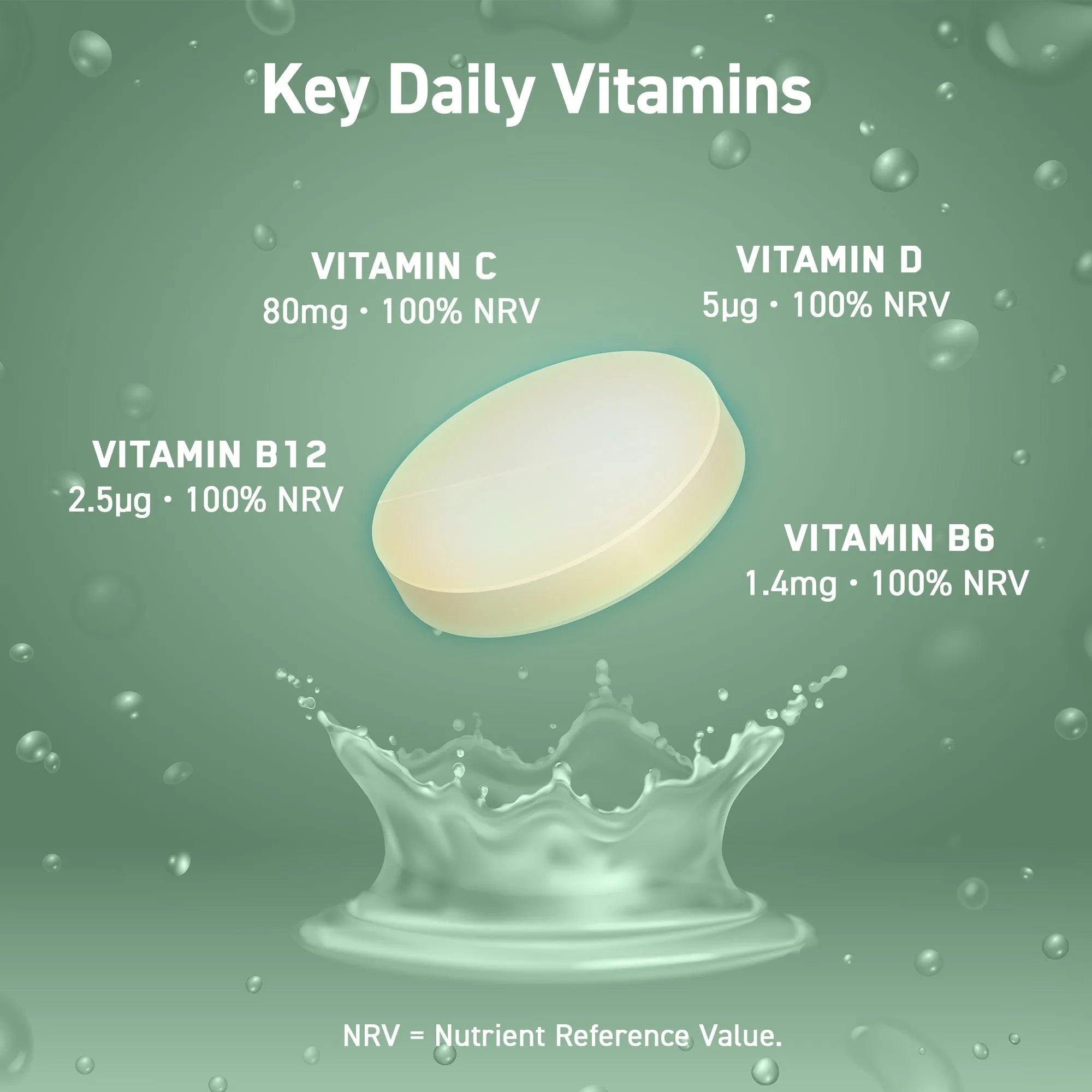 Applied Nutrition Vitality Range Multivitamines Effervescentes Orange 1 Tube