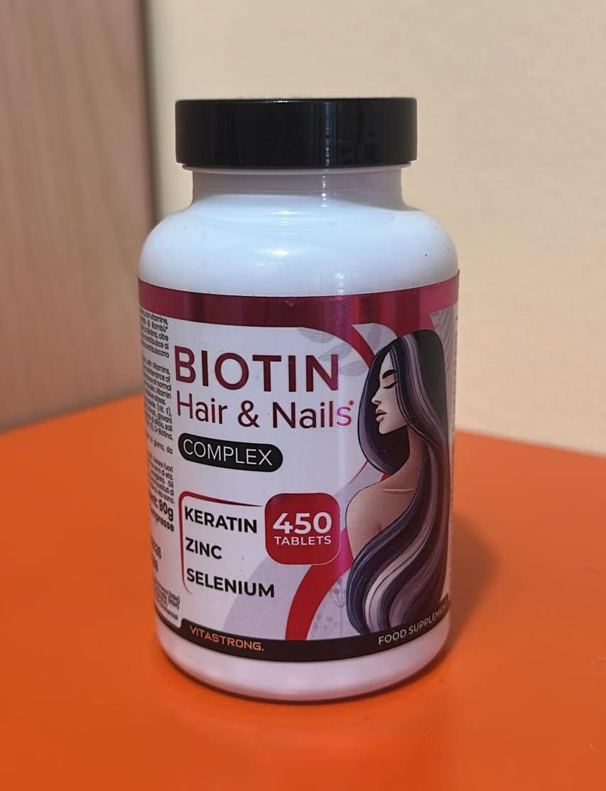 Vitastrong Beauté & Corps Biotine comprimés 450 cpr zinc sélénium
