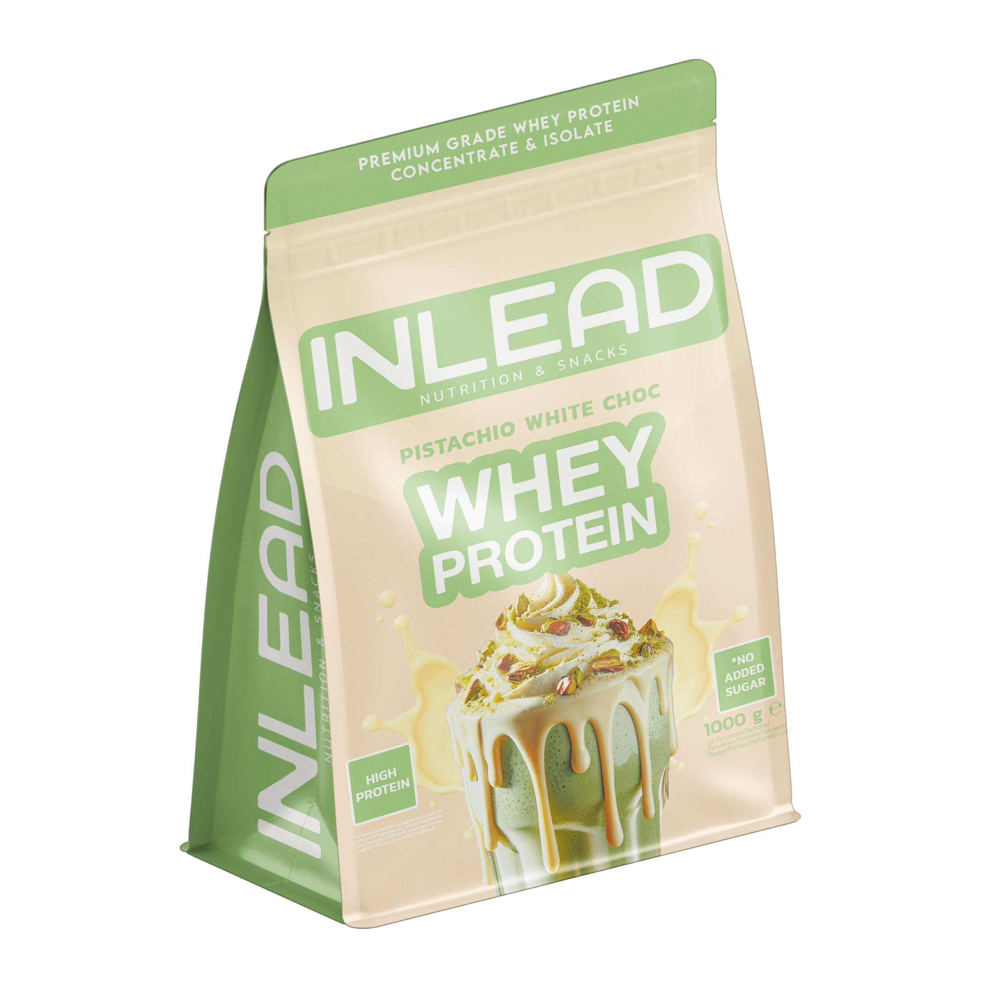Inlead Whey Protein chocolat nougat 1000 g