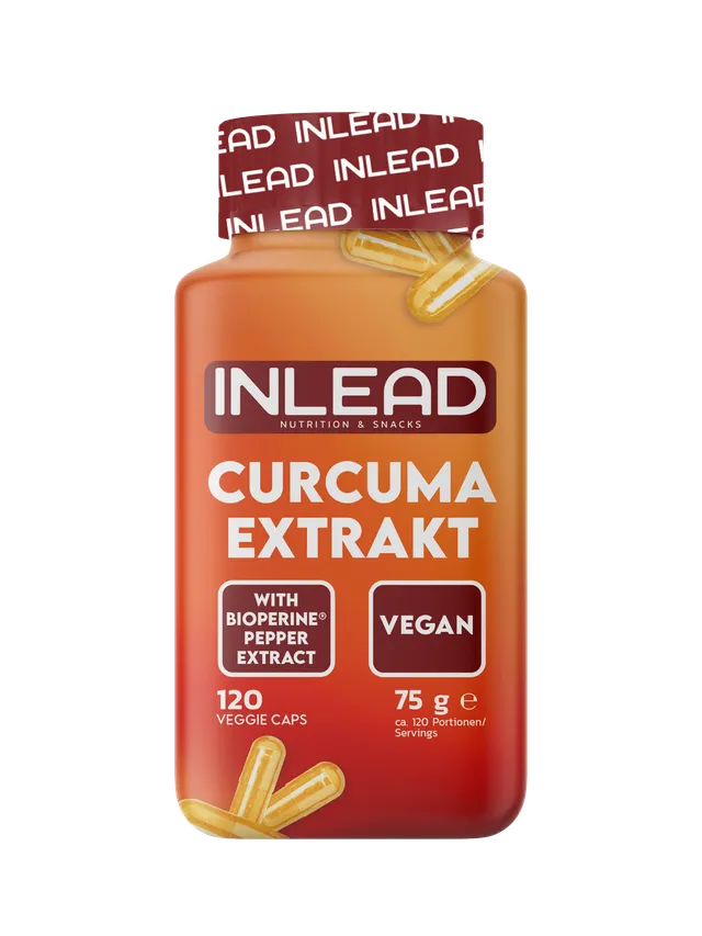 Inlead Curcuma Extrakt 120 gélules curcuma vegan