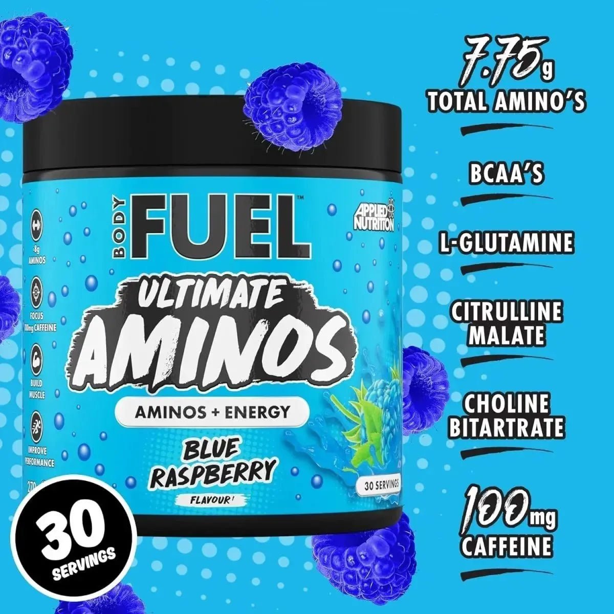 Applied Nutrition BodyFuel Ultimate Aminos framboise