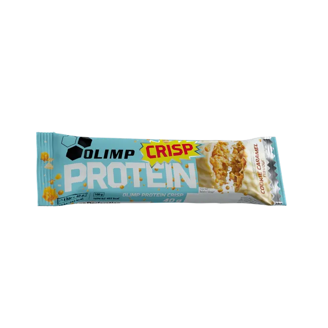 Olimp Protein Crisp barre protéinée 40 g biscuit-caramel