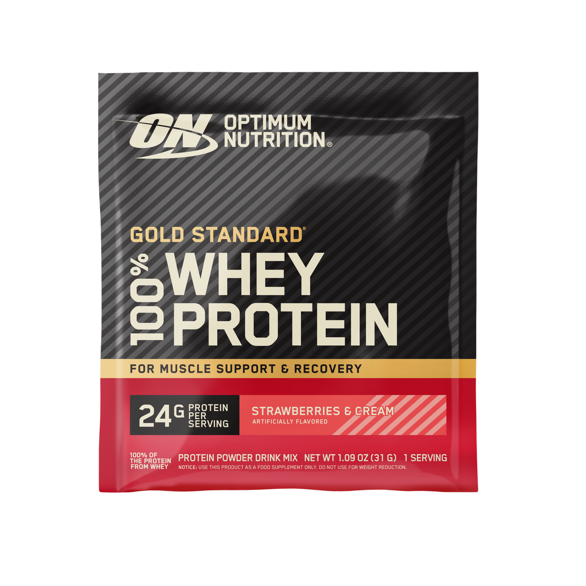 Optimum Nutrition Gold Standard Whey sachet échantillon 24 g