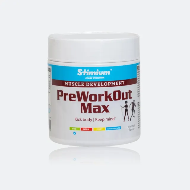 Stimium Endurance PreWorkOut Max multifruit 300 g caféine