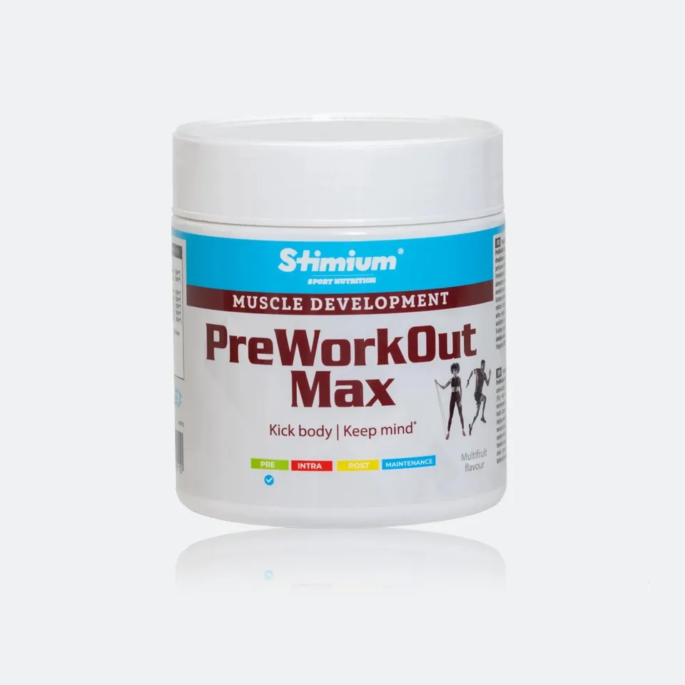 Stimium Endurance PreWorkOut Max multifruit 300 g caféine