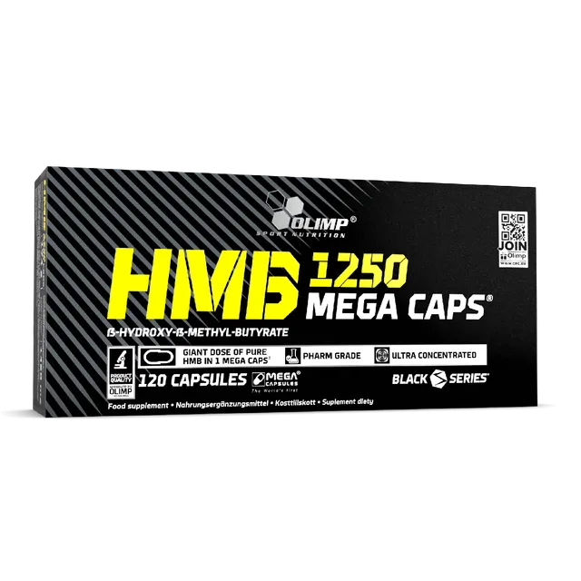 Olimp HMB 1250 Mega Caps acides aminés 120 gélules