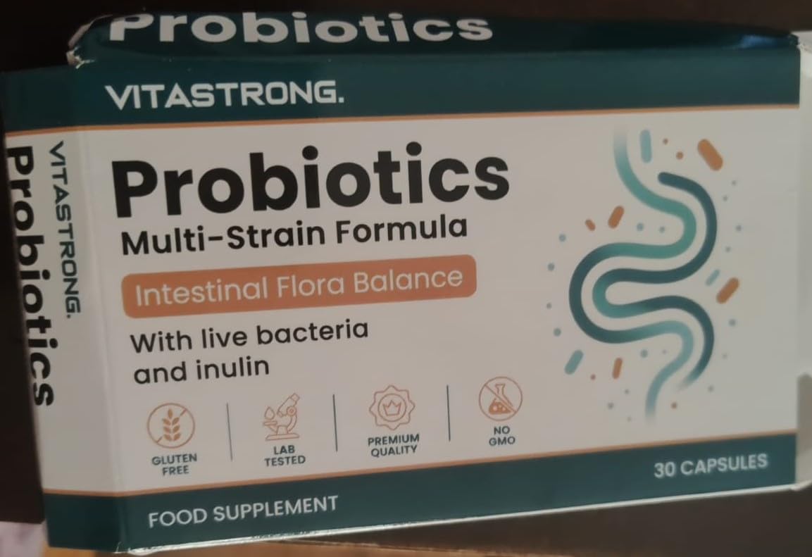 Vitastrong Probiotique Flore Intestinale 30 Milliards UFC 30 Gélules