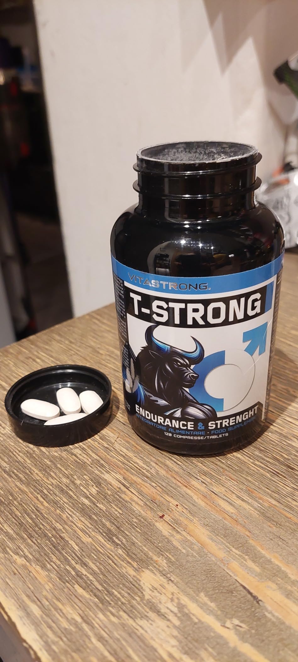 Vitastrong Vitalité T-Strong 120 gélules maca arginine homme