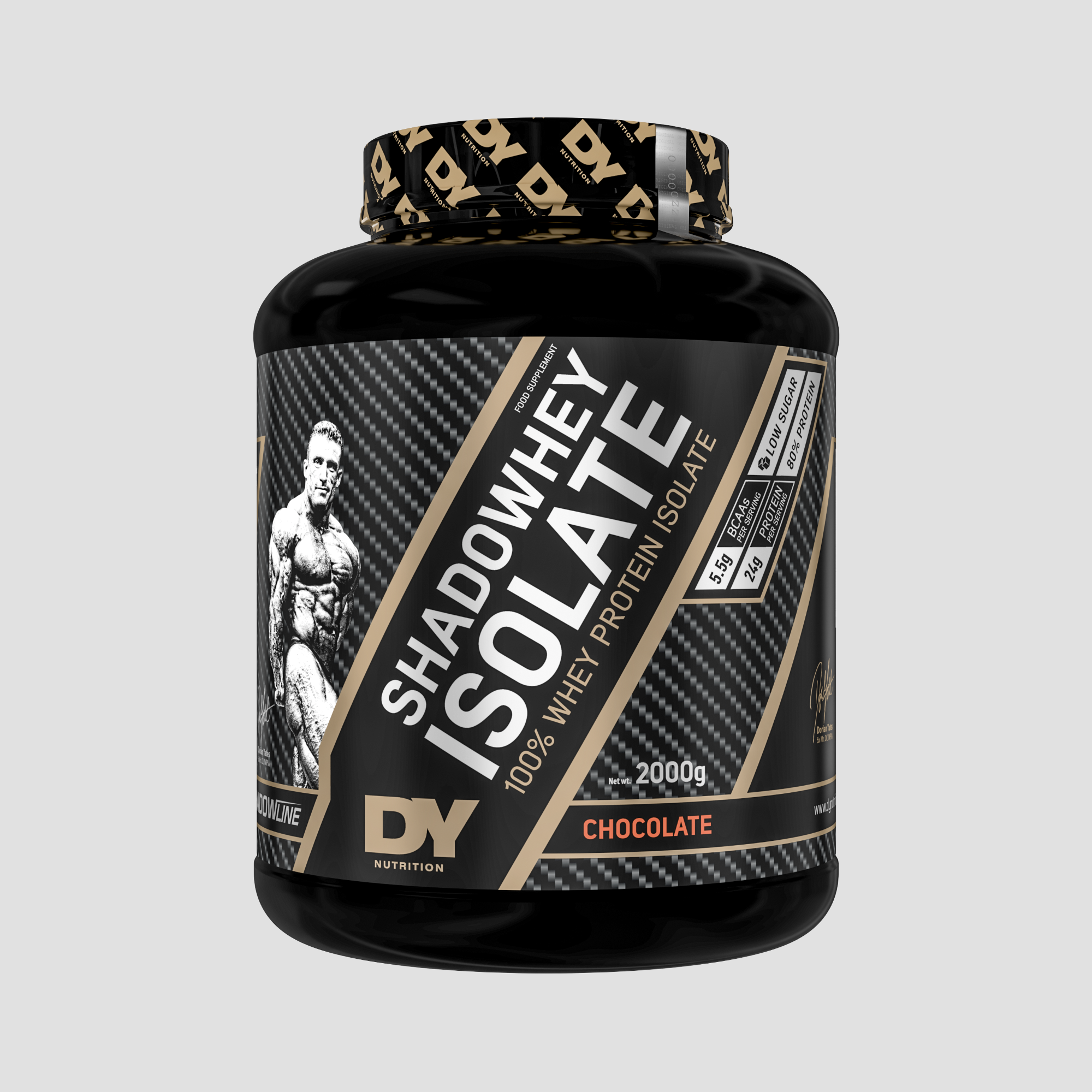 Shadowhey Isolate whey isolat 2kg goût chocolat 66 prises