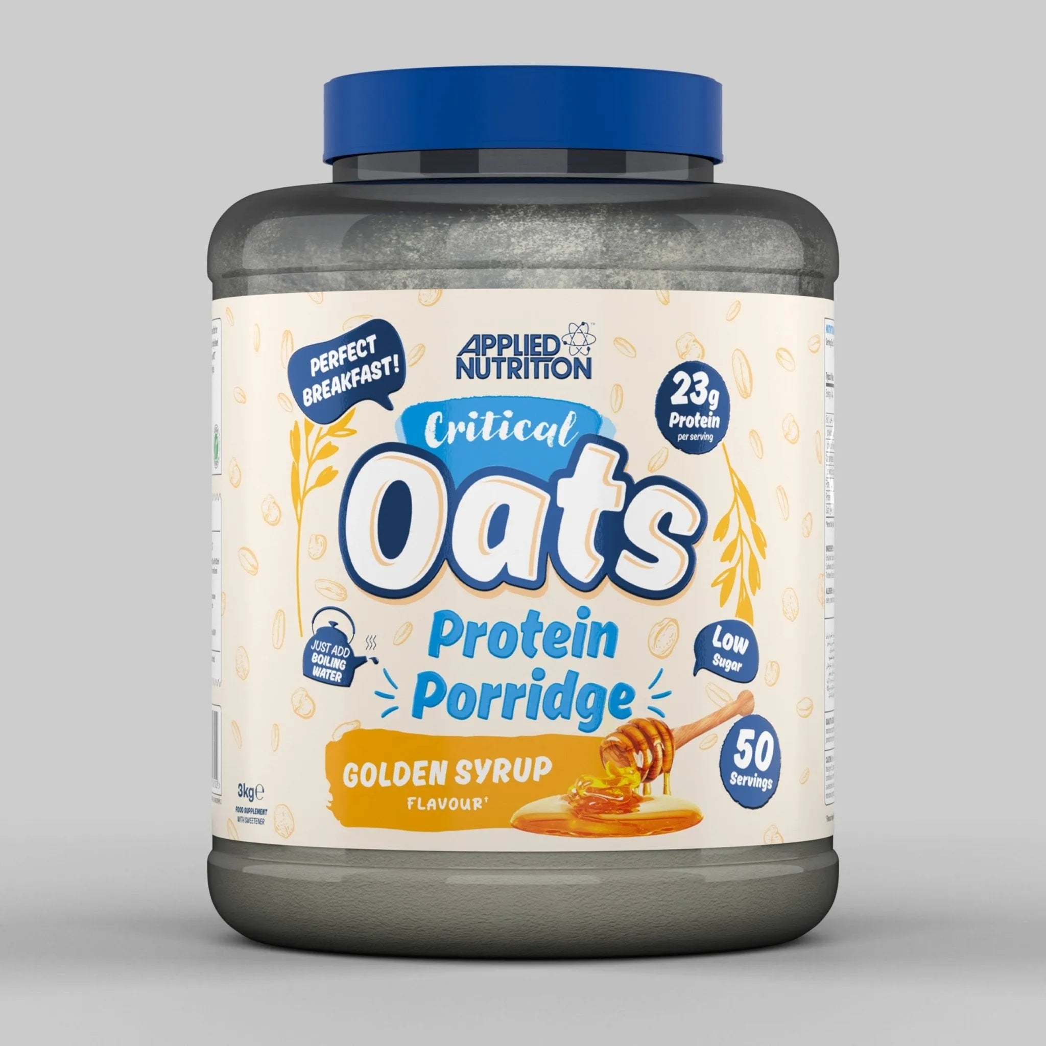 Applied Nutrition Critical Oats Porridge protéiné chocolat 3 kg