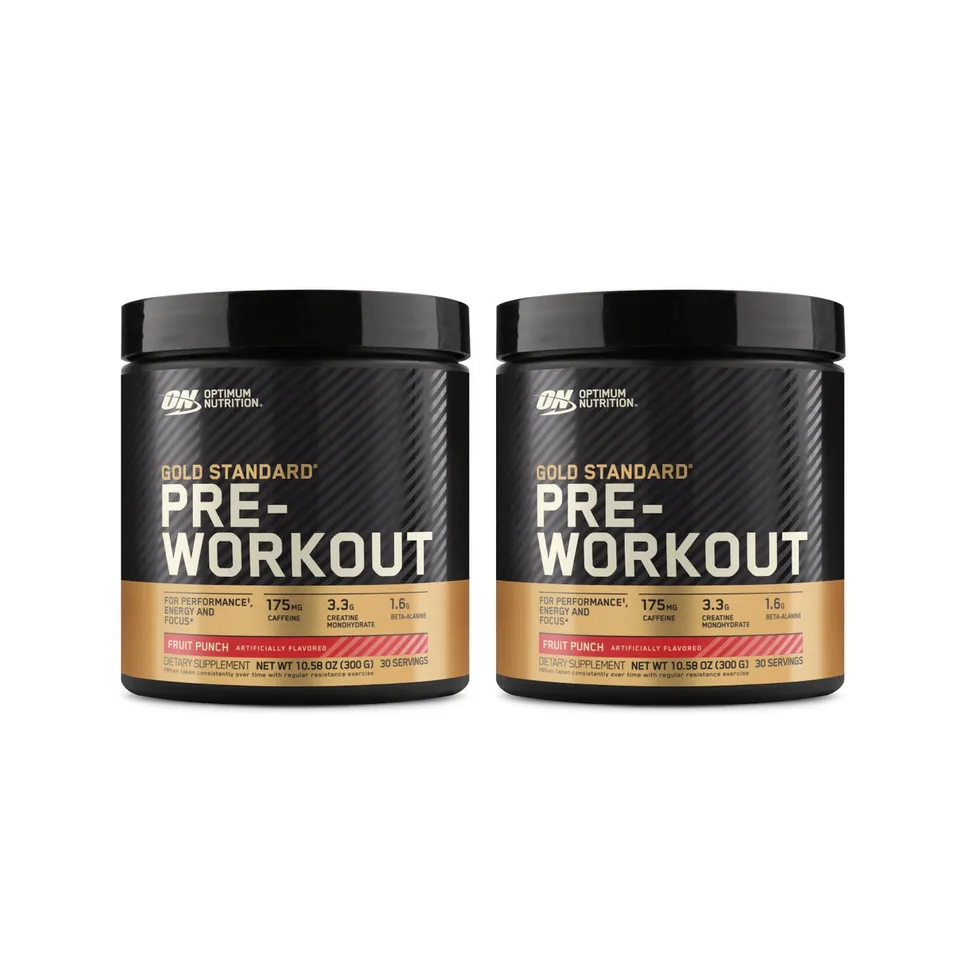 Optimum Nutrition Gold Standard Pre-Workout lot 2x30 doses énergie