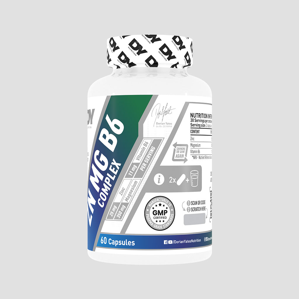 DY Nutrition ZN MG B6 Complexe 60 gélules zinc magnésium