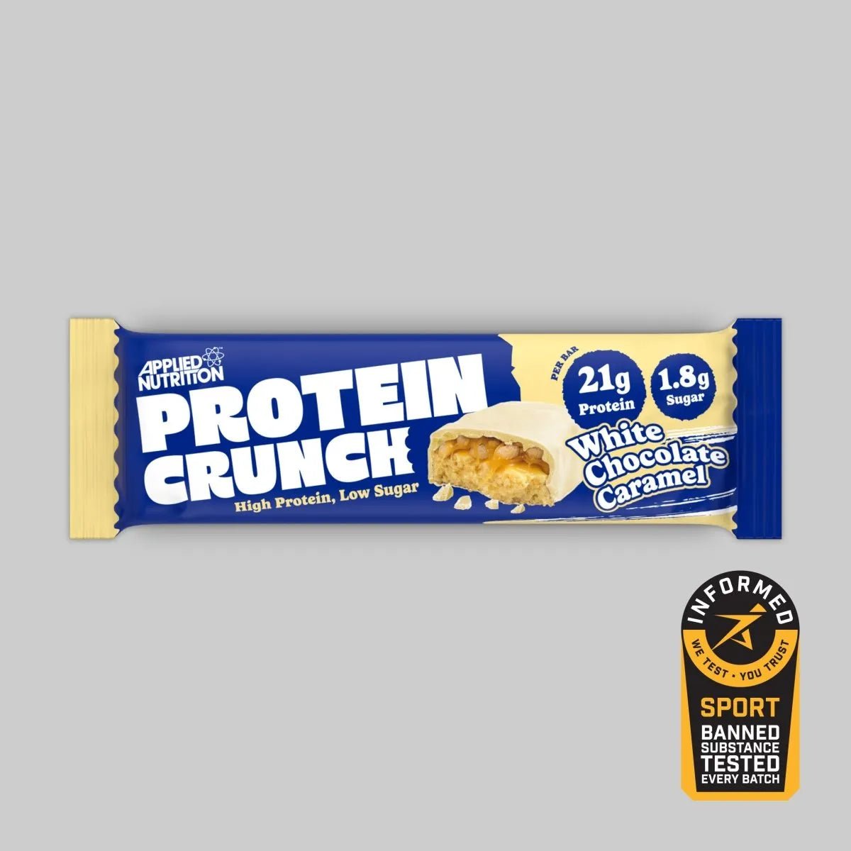 Applied Nutrition Crunch barre protéinée chocolat lait caramel 1 barre