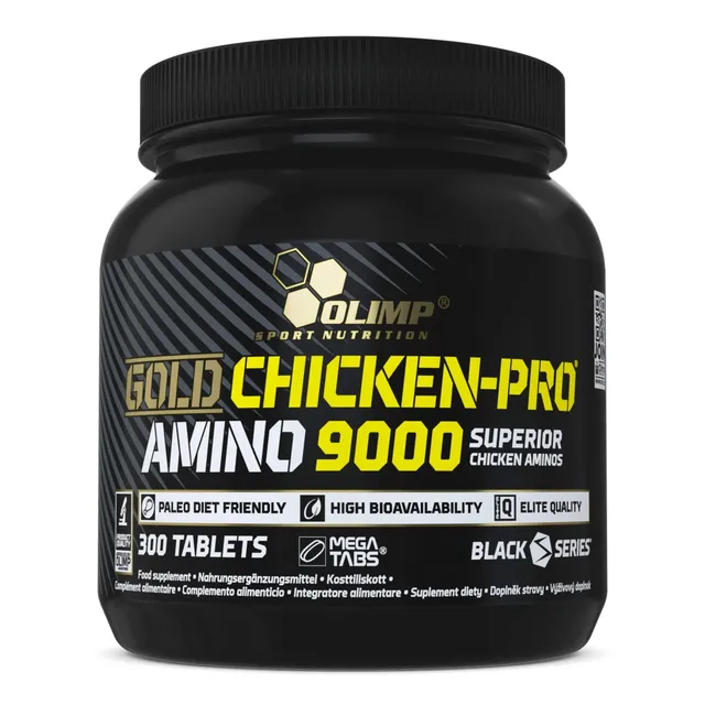 Olimp Gold Chicken-Pro Amino 9000 Mega Tabs acides aminés 300 comprimés