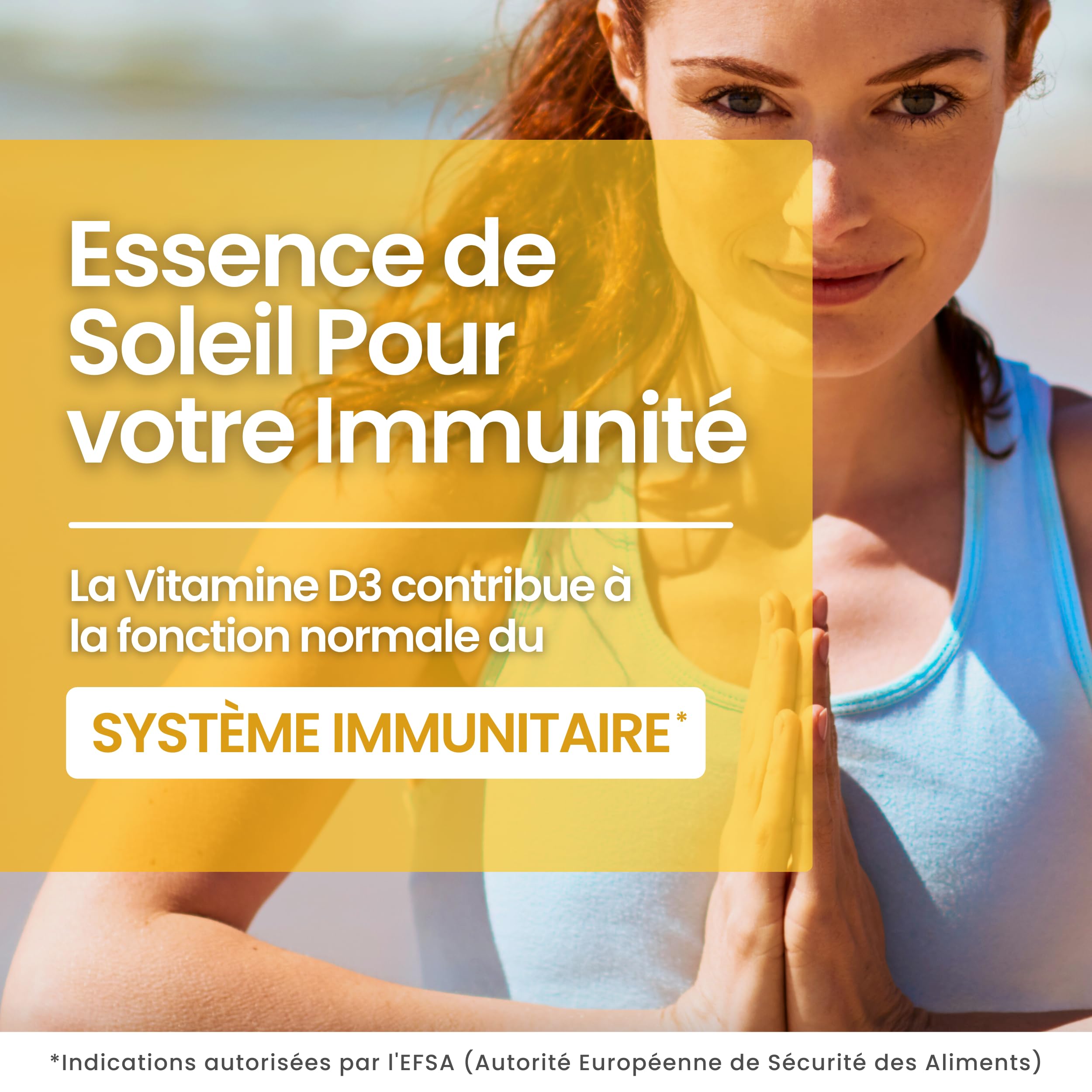 Vitastrong Vitamine D3 2000 UI softgels immunité