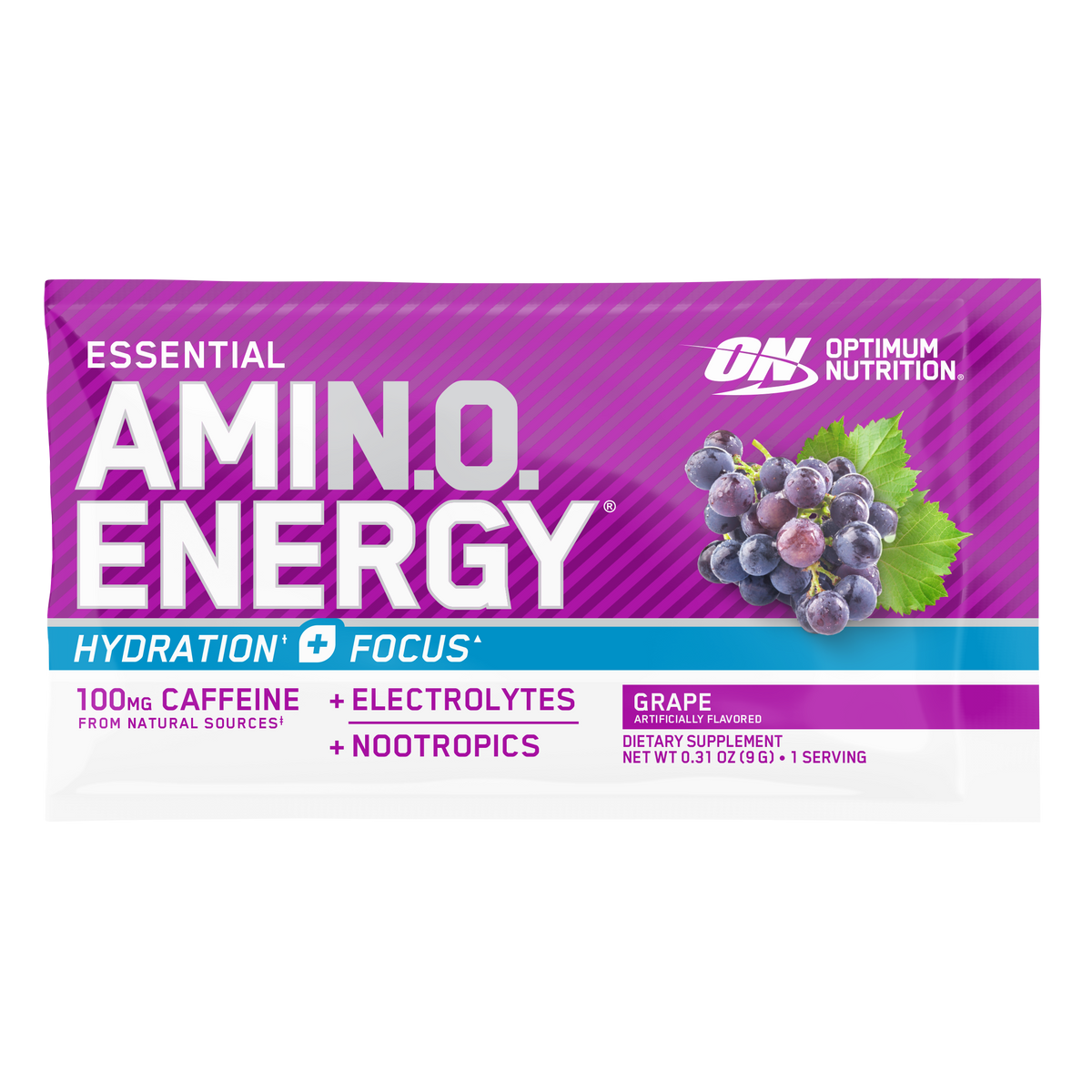 Optimum Nutrition Amin.o Energy Hydration dosettes énergie focus