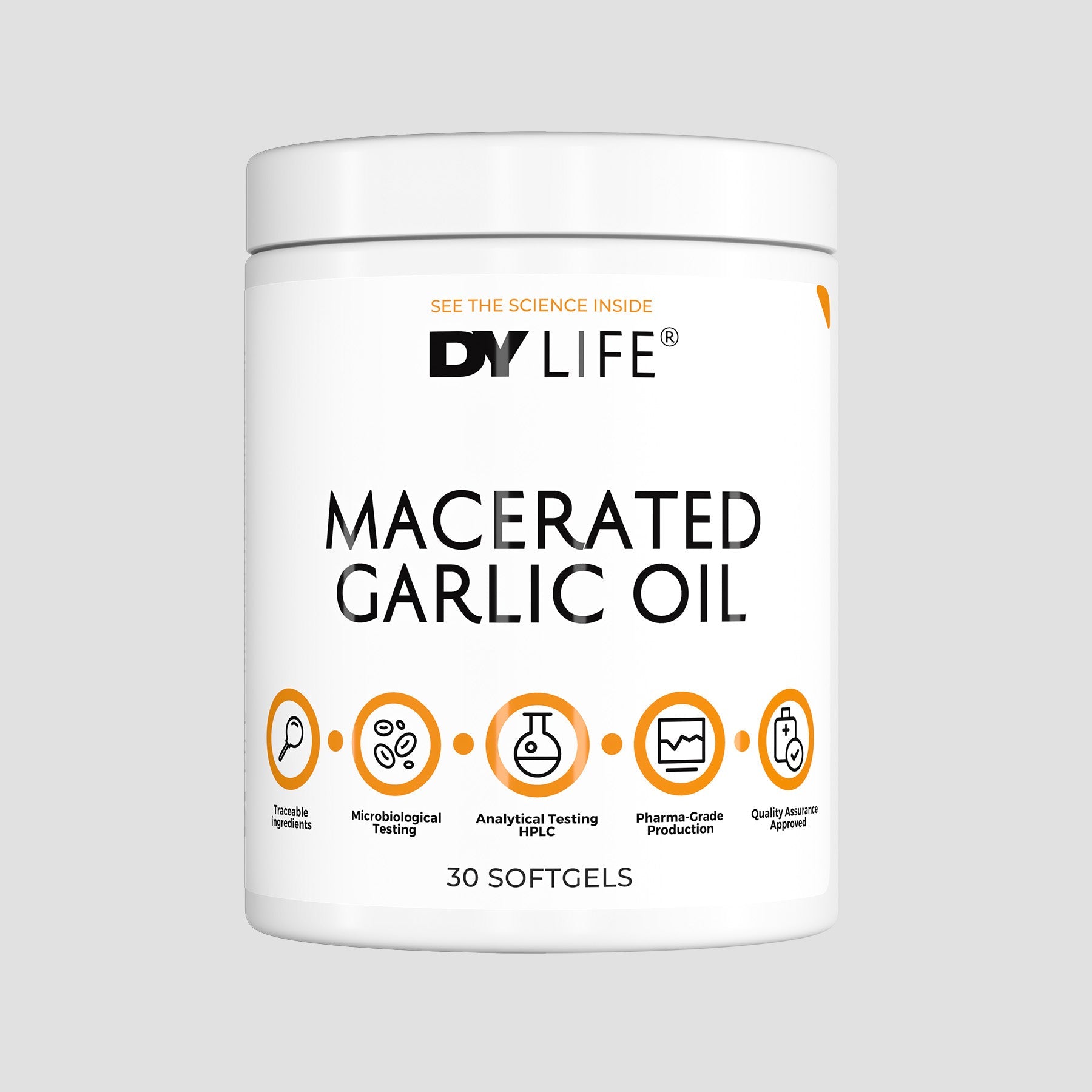 DY Life Huile d'Ail Macérée 30 capsules sans odeur