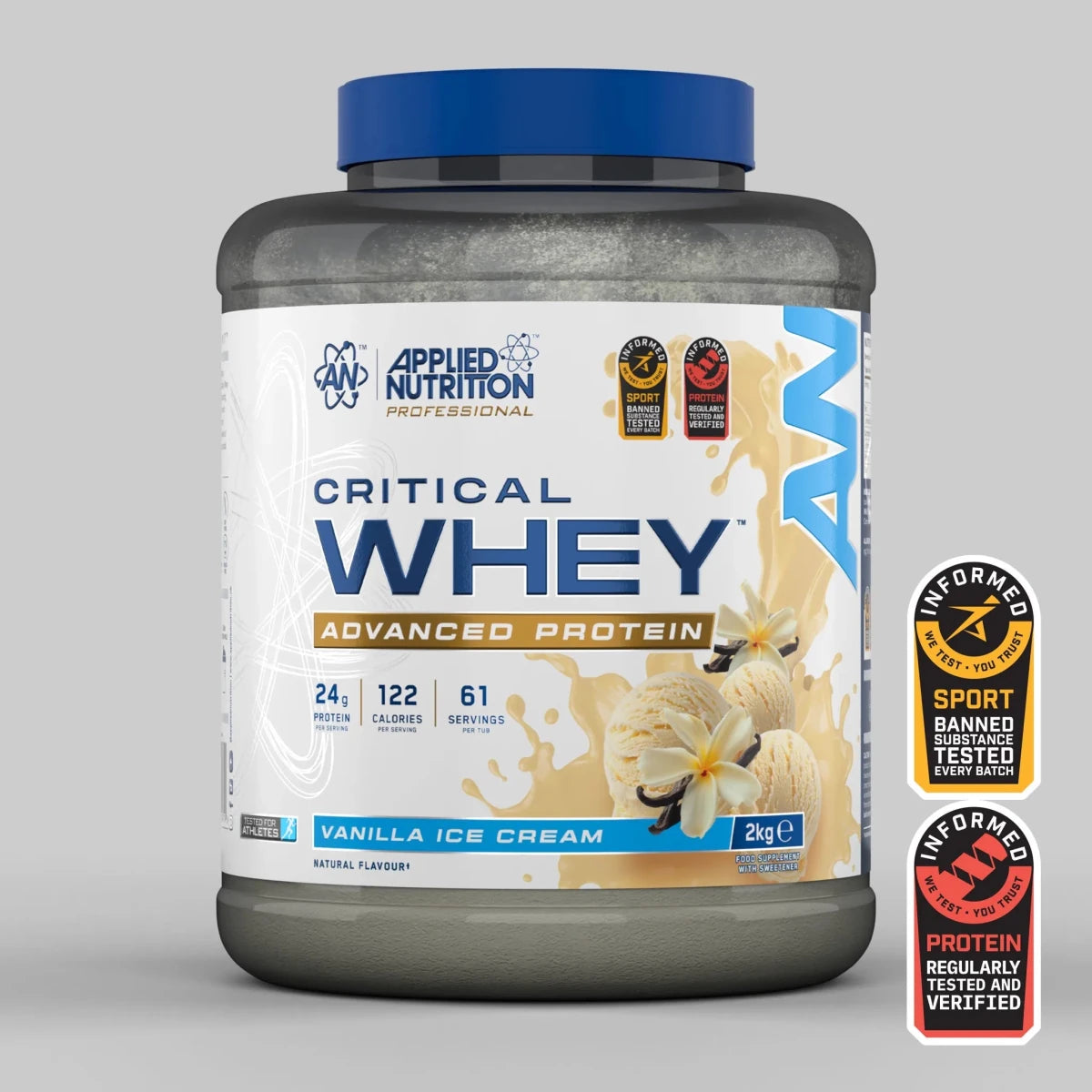 Applied Nutrition Critical Whey vanille ice cream 2 kg