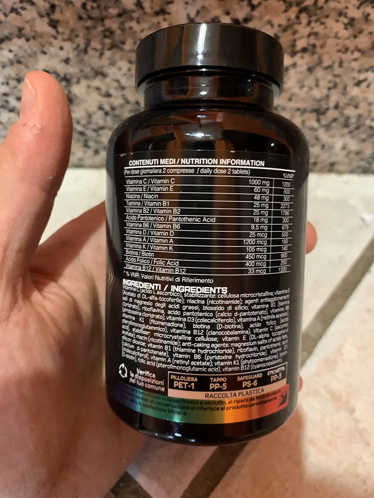 Vitastrong Multivitamines Complètes 13 vitamines homme femme
