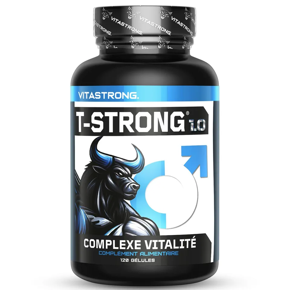 Vitastrong Vitalité T-Strong 120 gélules maca arginine homme