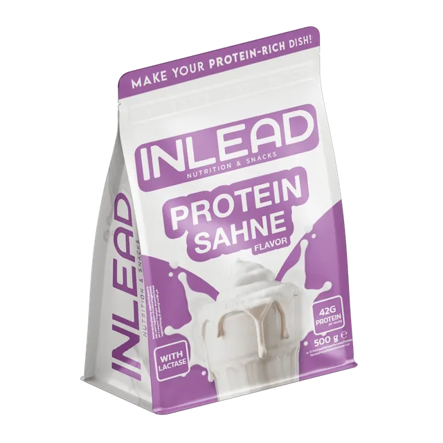 Inlead Protein Sahne Crème Protéinée Pot 300g Faible Sucre