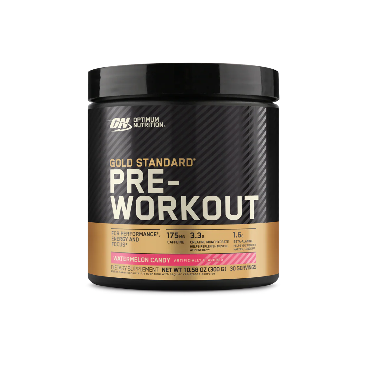Optimum Nutrition Gold Standard pré-workout énergie caféine