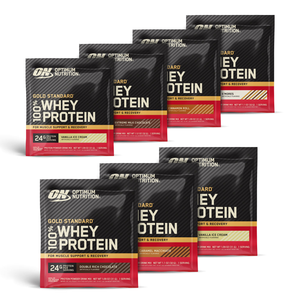 Optimum Nutrition Week Away Travel Pack whey 24 g protéines