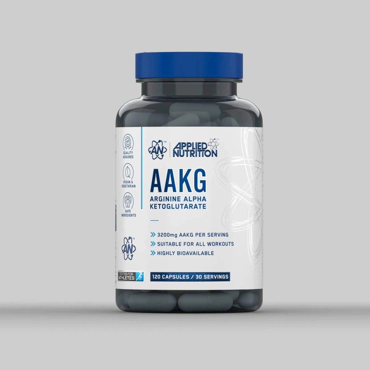 Applied Nutrition AAKG Arginine Gélules 120 Congestion