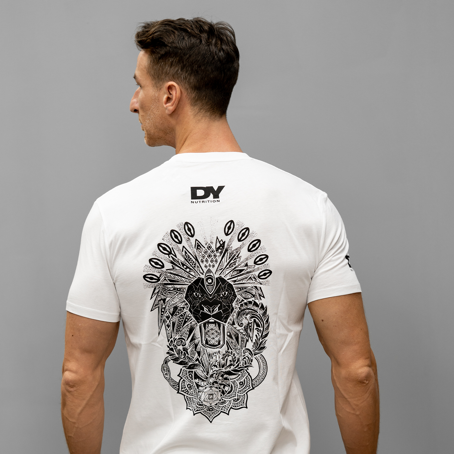 DY T-Shirt Raise the Vibration coton bio blanc M