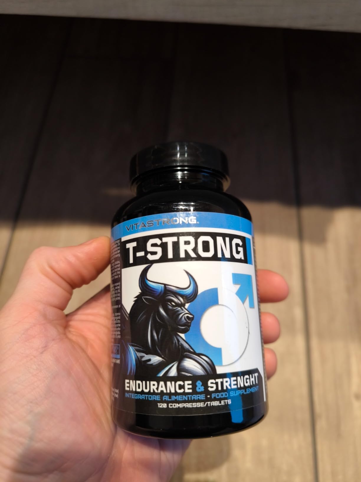 Vitastrong Vitalité T-Strong 120 gélules maca arginine homme