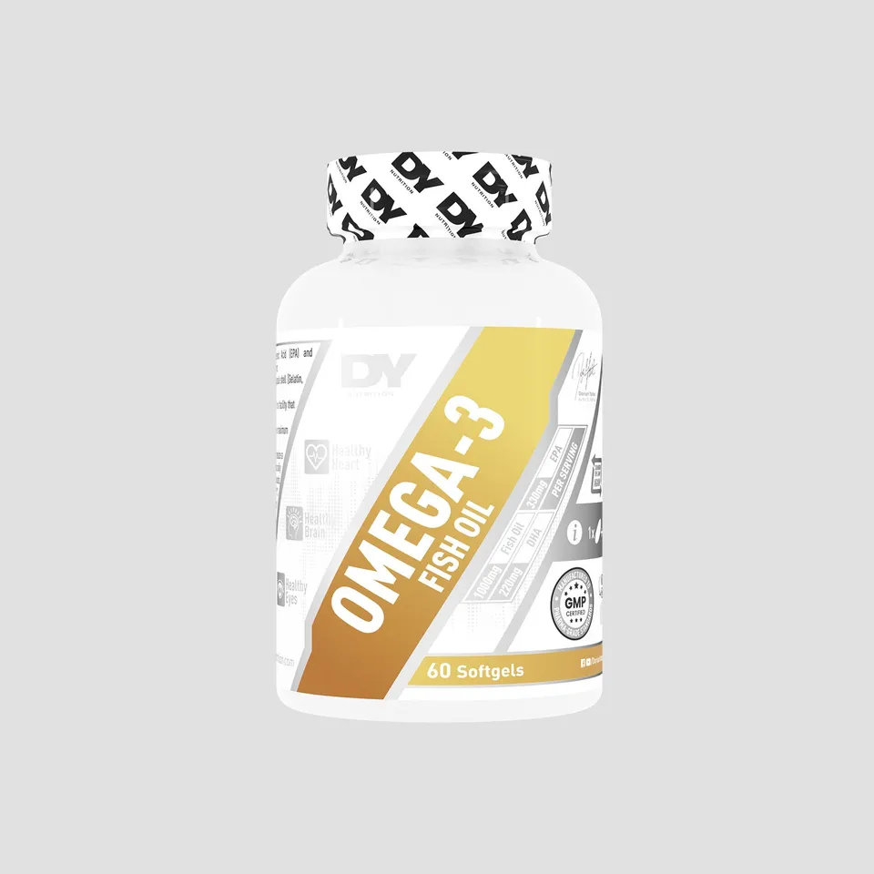 DY Nutrition Oméga-3 Huile de Poisson EPA DHA softgels