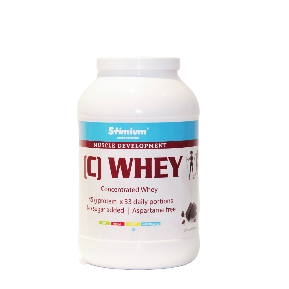 Stimium C Whey 2kg chocolat protéine construction