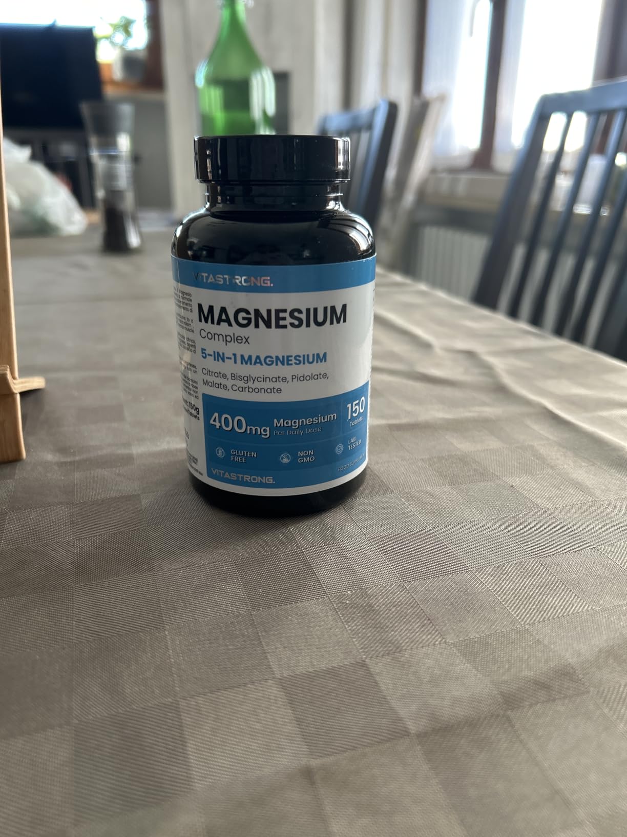 Vitastrong Magnésium Complexe 5-en-1 comprimés 150 400 mg