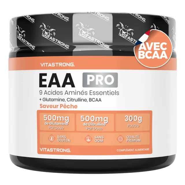 Vitastrong EAA PRO 9 poudre 300g pêche récupération