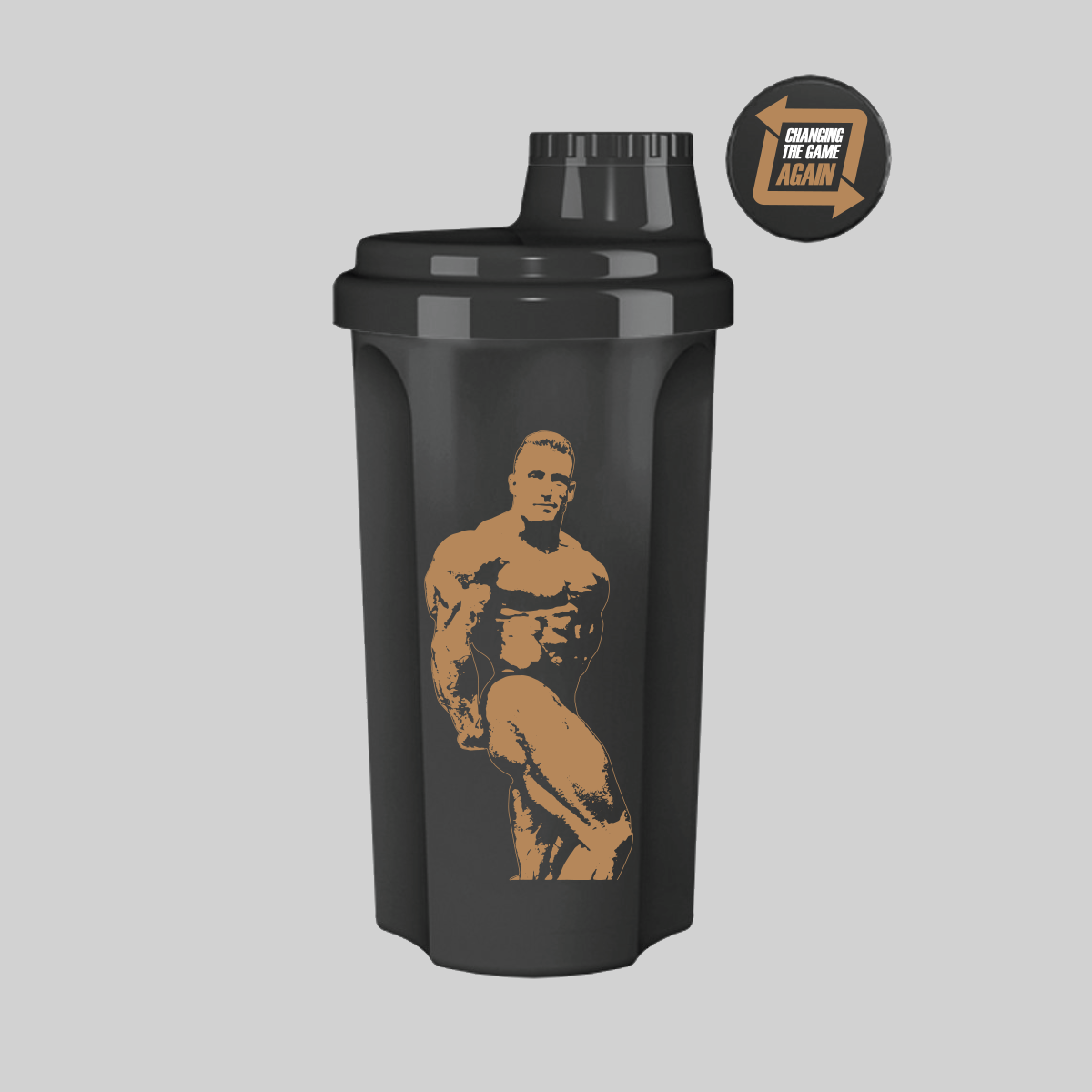 DY Shaker Be the Shadow shaker 500 ml noir grille mélange