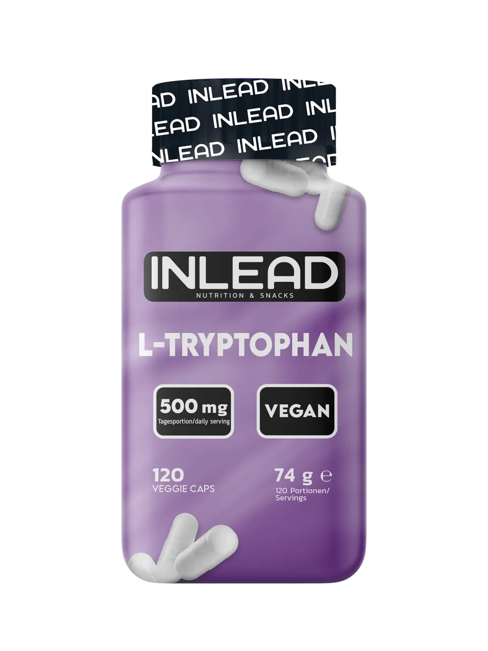 Inlead L-Tryptophan 120 gélules vegan