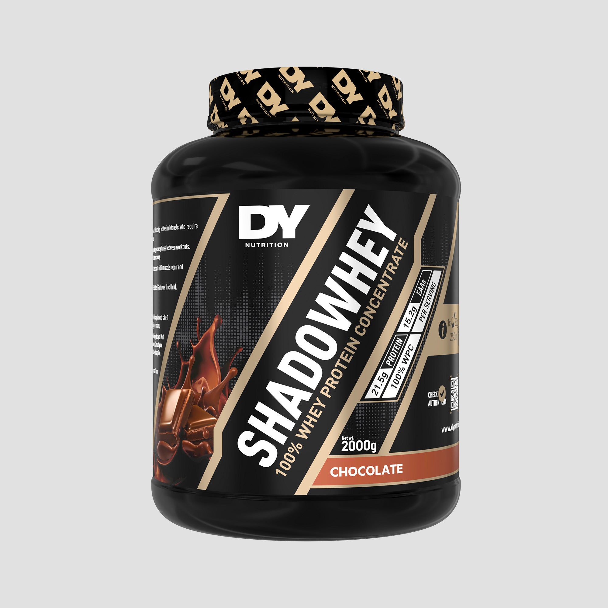 DY Nutrition Shadowhey Whey Protéine 2 kg goût fraise