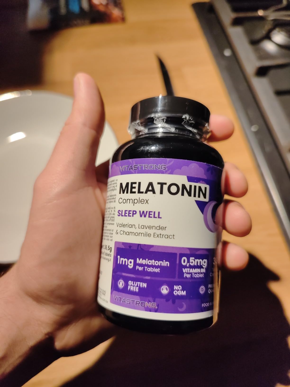 Vitastrong Sommeil Melatonine Complex 1mg 365 micro-comprimés