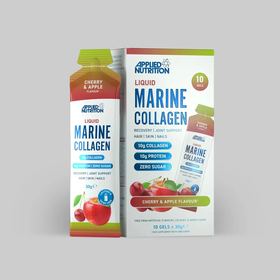 Applied Nutrition Collagen marin liquide pêche tropicale 10 doses