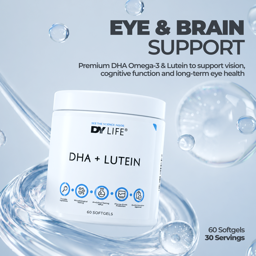 DY Life DHA+Lutein yeux 60 softgels vision écran