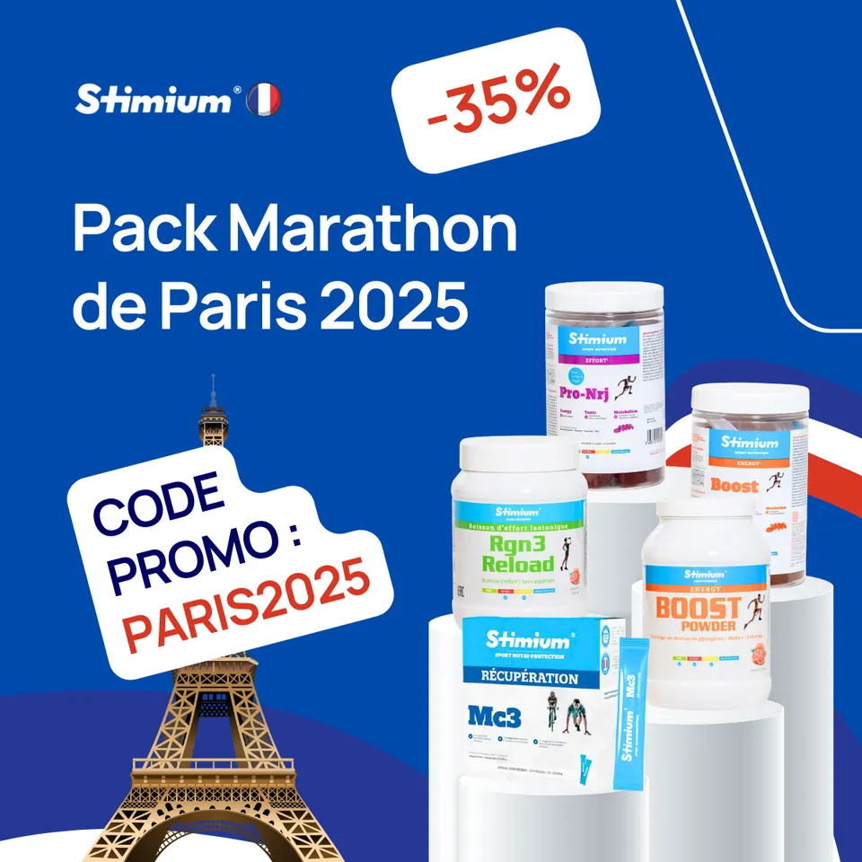 STIMIUM Les Packs Pack Marathon Paris 2025 performance